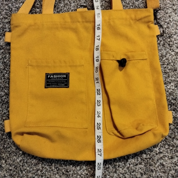 Fashion Instinct Tote Bag Yellow - Picture 10 of 11